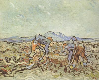  Peasants Lifting Potatoes (nn04)